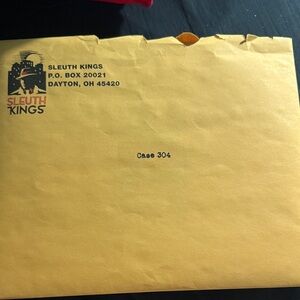 Sleuth Kings Yellow Envelope